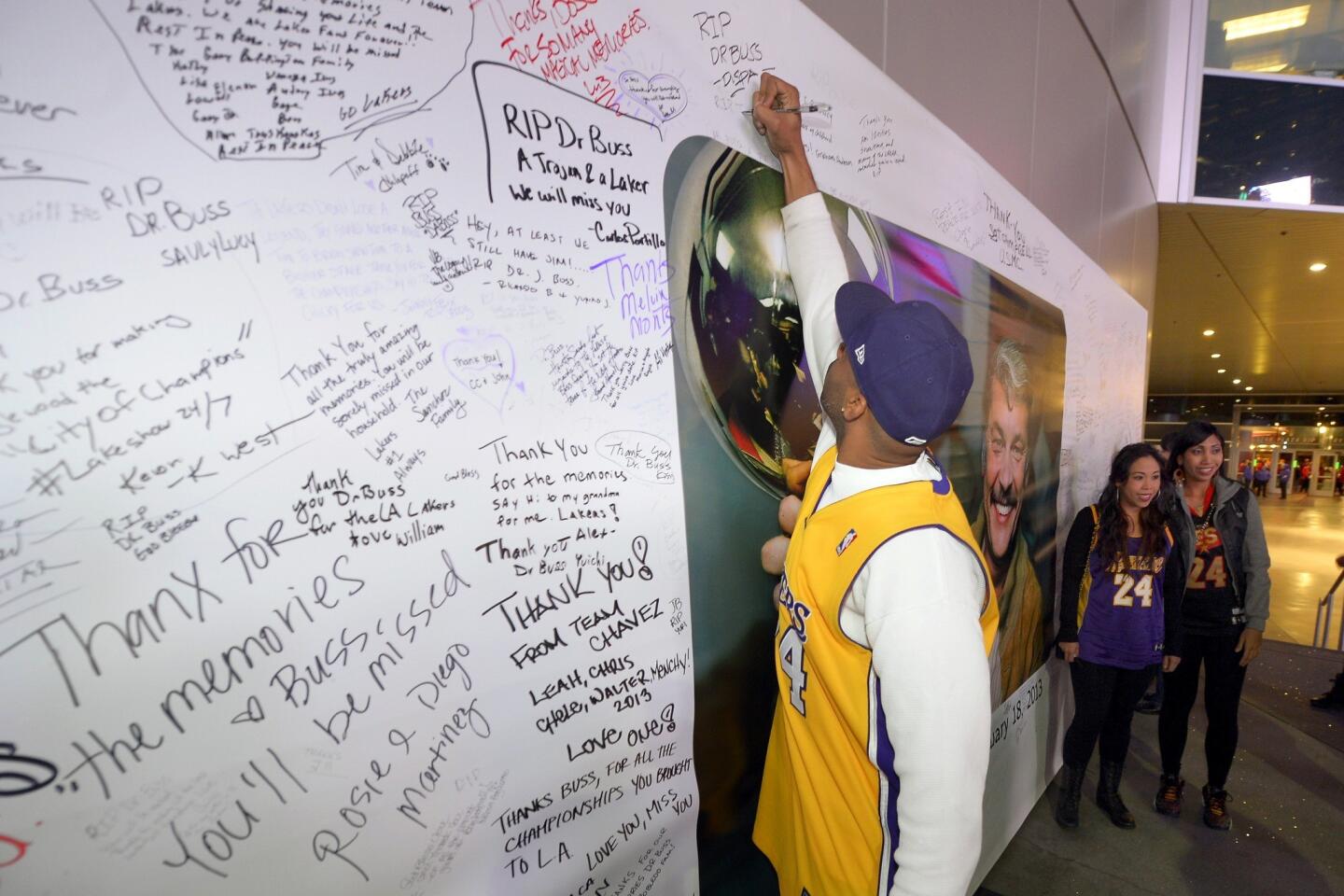 Lakers to add Jerry Buss memorial patch to jerseys - Sports
