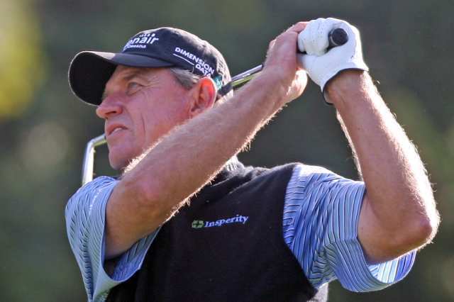 Nick Price leads the pack by 5 strokes at 11 under par after the first round of the Toshiba Classic golf tournament at Newport Beach Country Club on Friday.
