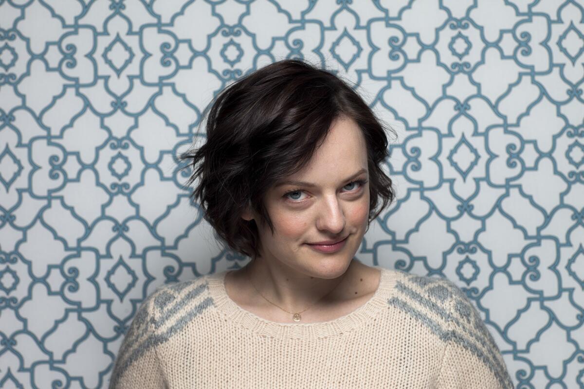 Actress Elisabeth Moss was at the 2014 Sundance Film Festival with two films, "Listen Up Philip" and "The One I Love."