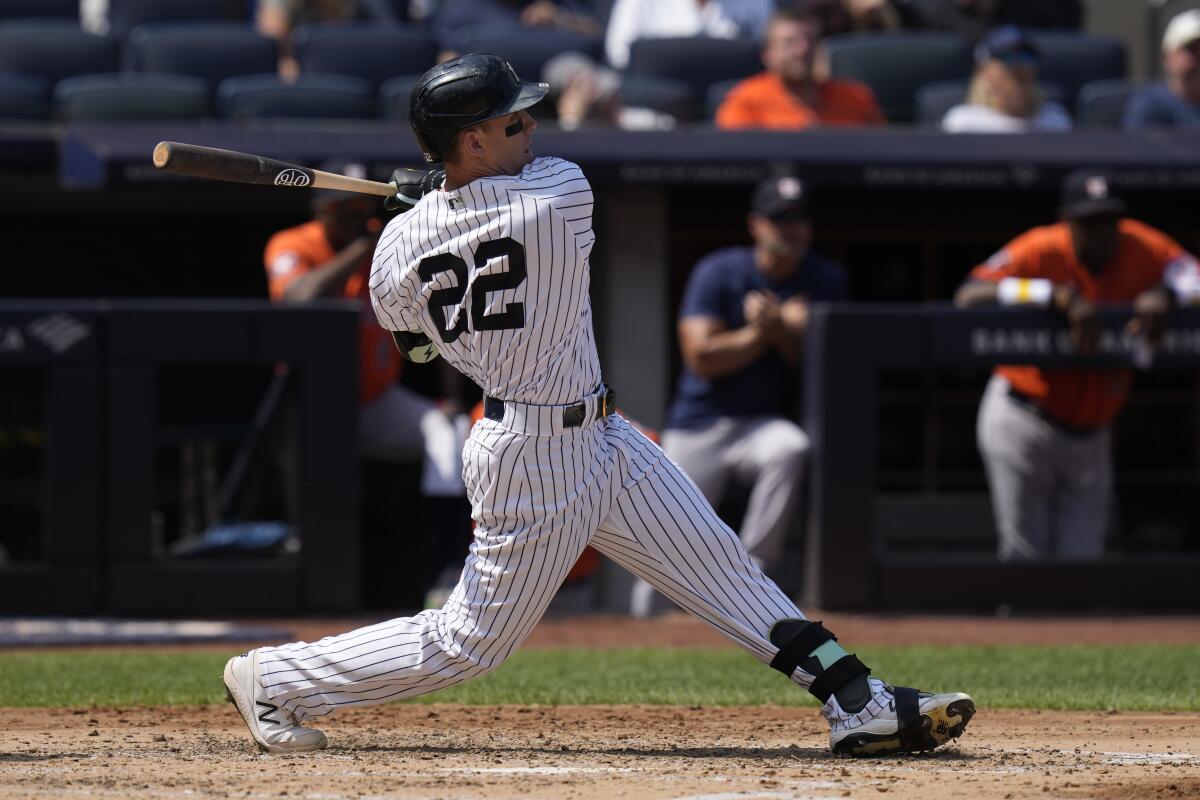 Claimed by Cincinnati Reds, New York native Harrison Bader hopes for future  return to Yankees Ohio & Great Lakes News - Bally Sports
