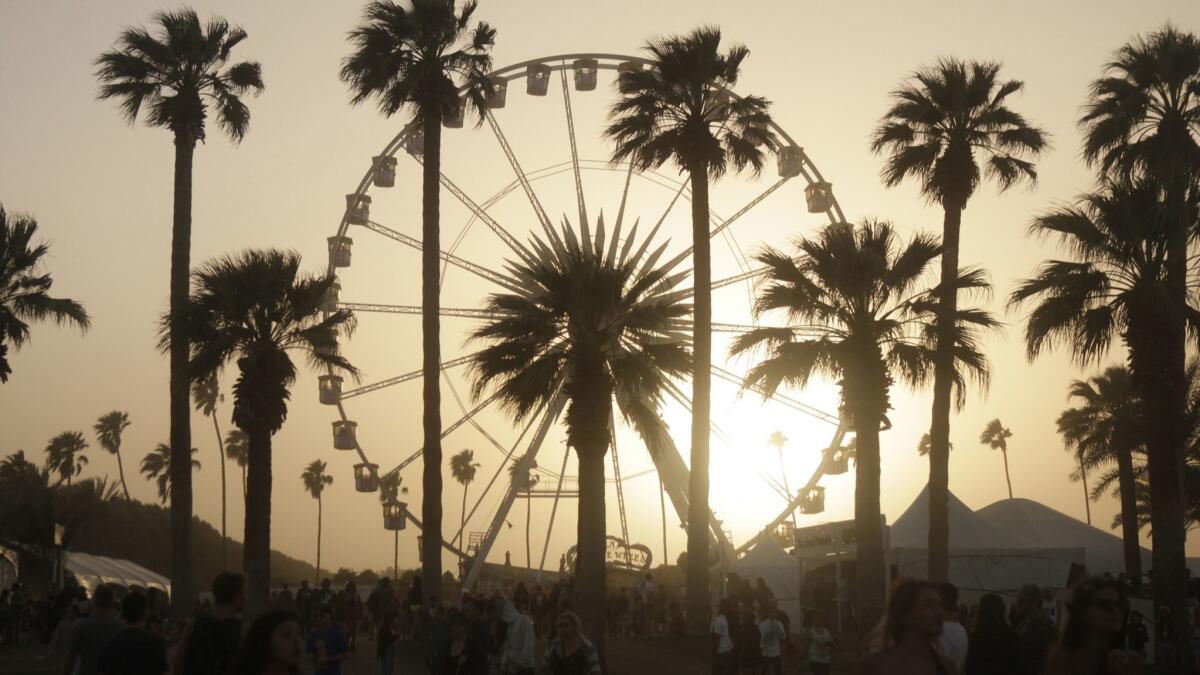The Ferris wheel has become a symbol of Coachella.