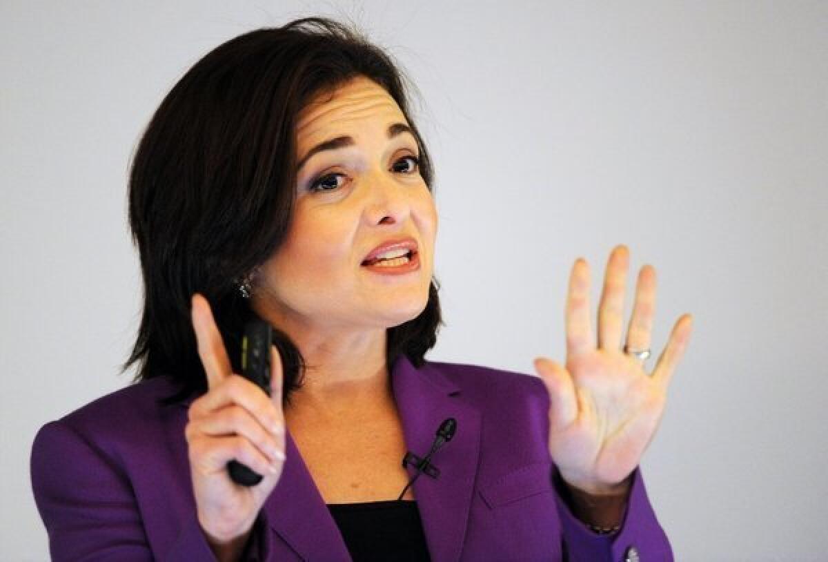 Chief Operating Officer Sheryl Sandberg has been the highest-paid executive at Facebook for two consecutive years.
