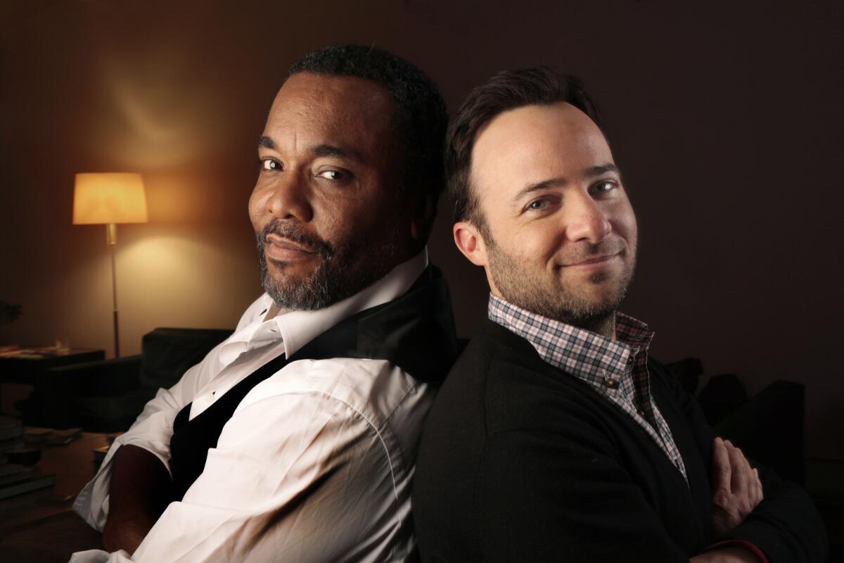 Danny Strong's, right, show "Empire" is nominated for best television series – drama.