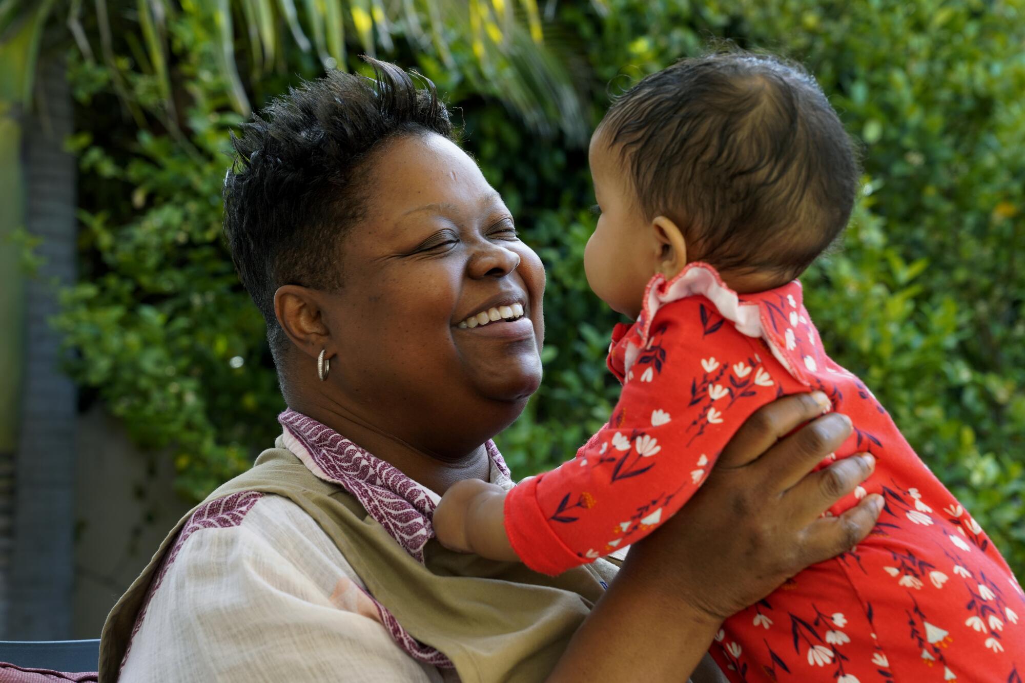 Tenika Jackson with daughter Kinsley.