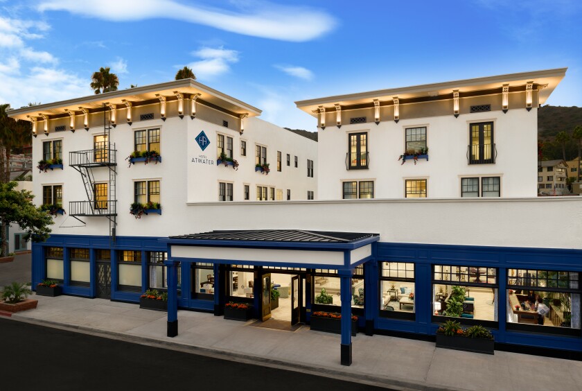 Hotel Atwater on Catalina Island turns 100 this year.