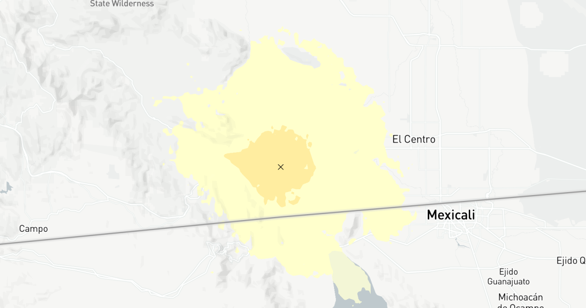 California Earthquake: A 3.7 magnitude earthquake strikes near El Centro