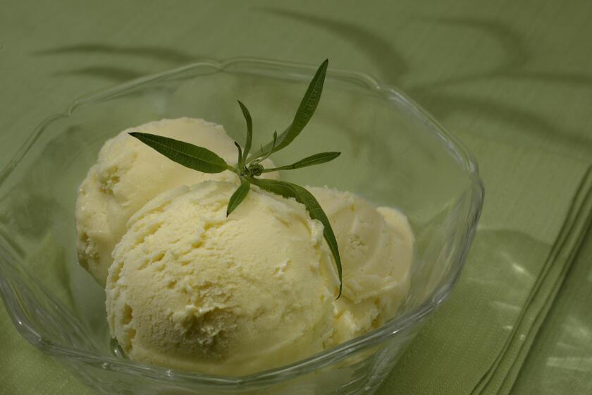 Recipe: Lemon verbena ice cream