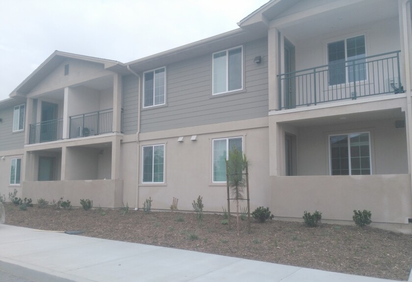 Construction is nearly completed on the Schmale Family Senior Residence and residents are expected to move in beginning in June. Housing vouchers are available to occupants to offset rental costs.