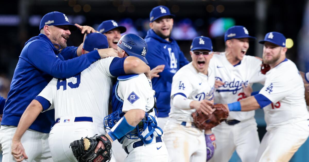 Dugout de los Dodgers: Y hubo gran alegría en todo el país