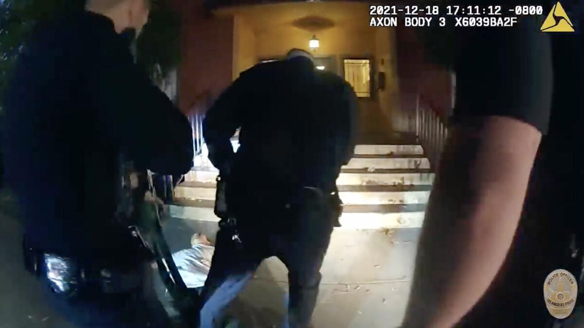 LAPD body camera footage