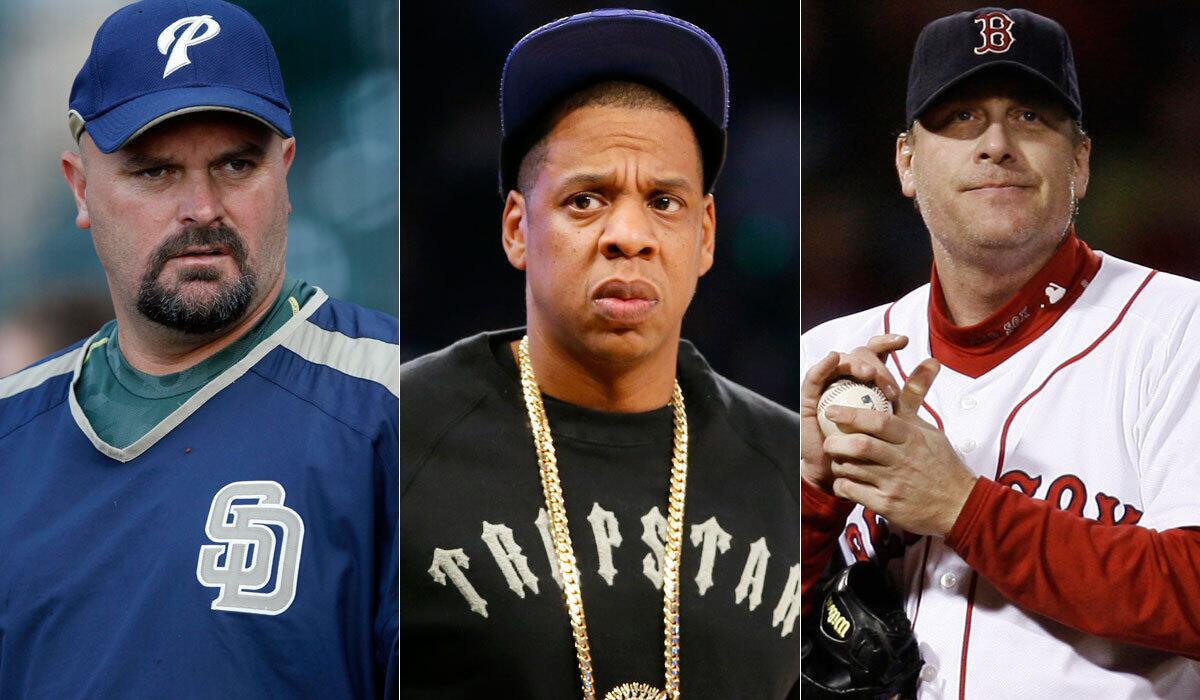 Jay Z reportedly thought David Wells was Curt Schilling at 'SNL 40' - Los  Angeles Times