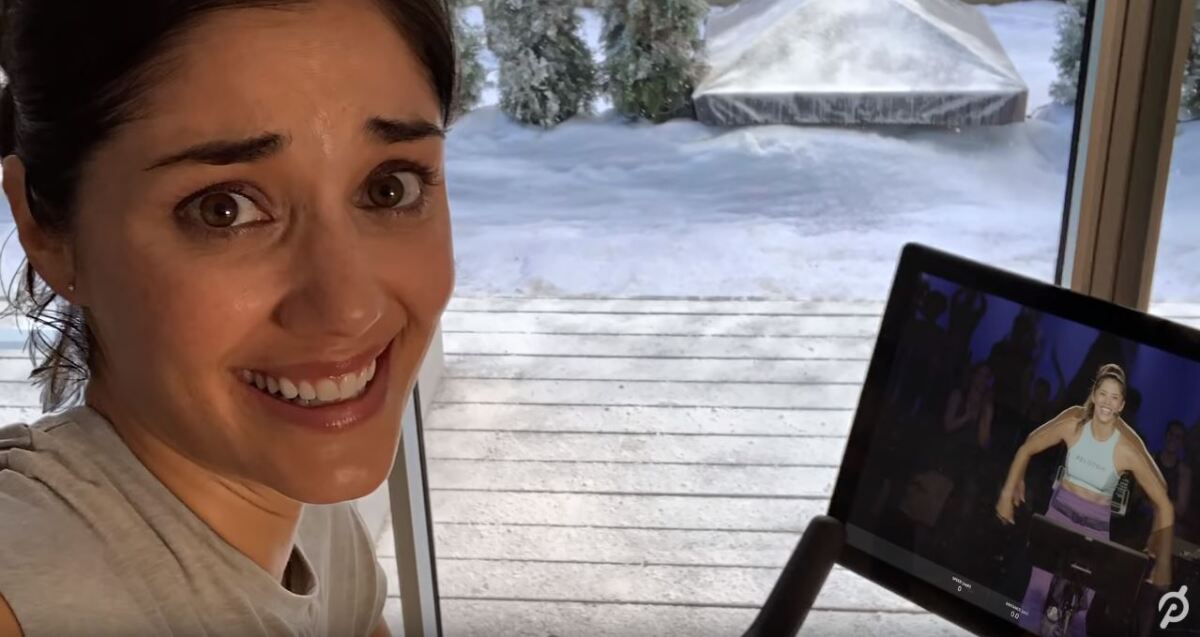 Peloton actress blames her face for viral ad controversy Los Angeles