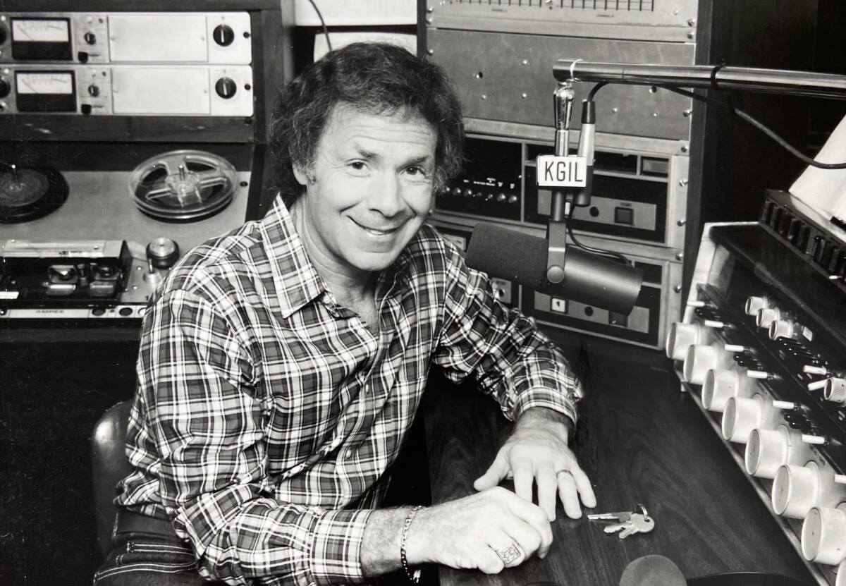 Radio host and voice-over artist Jerry Bishop