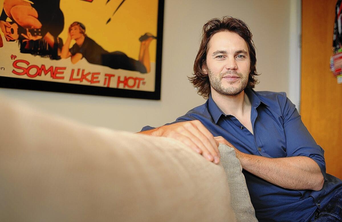 Actor Taylor Kitsch plays a young doctor recruited by a small coastal town in the movie "The Grand Seduction."