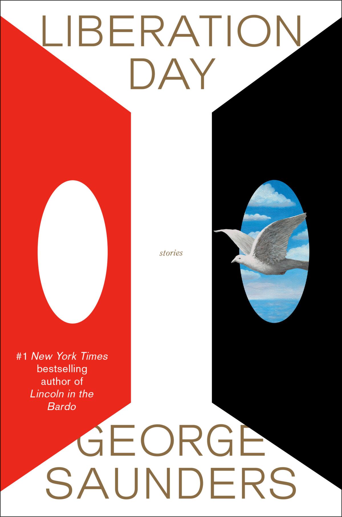 The book cover of "Liberation Day: Stories" by George Saunders