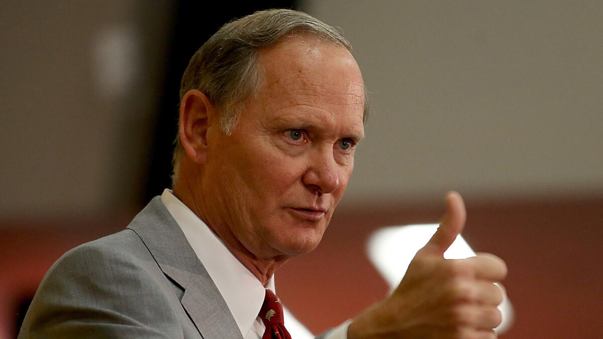 USC Athletic Director Pat Haden says by offering four-year athletic scholarships in certain sports, the university "hopes to help lead the effort to refocus on student-athlete welfare on and off the field."