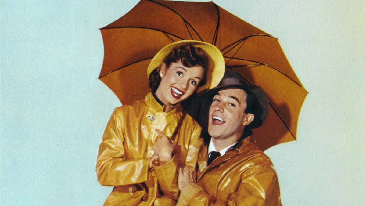 Gene Kelly and Debbie Reynolds in "Singin' in the Rain"