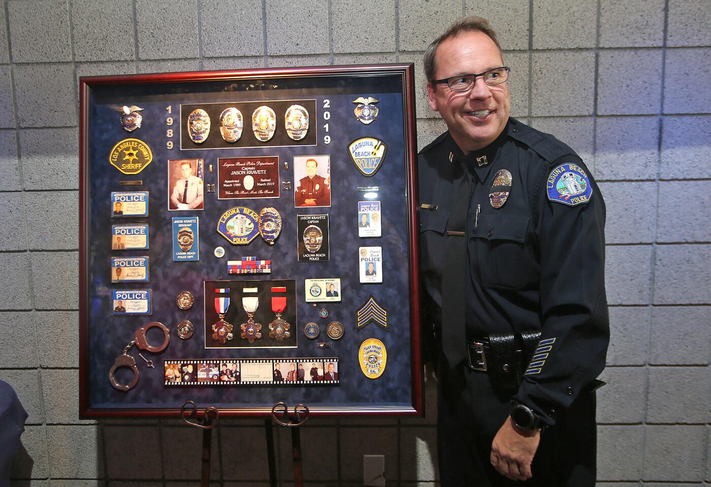 Laguna Beach PD Biennial Awards Banquet hosted by the exhange club.