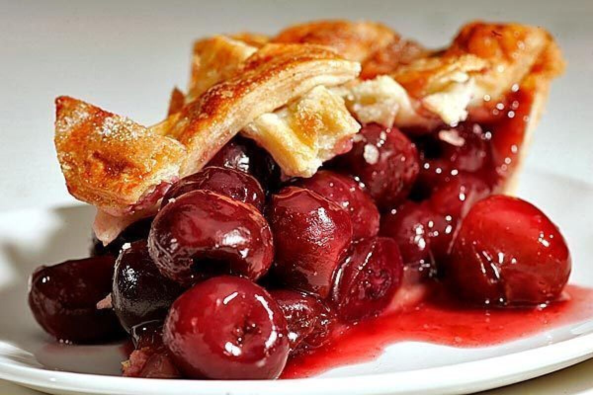 Celebrate National Pie Day with a slice of sweet cherry.