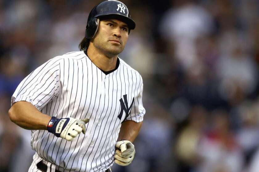 Johnny Damon was with the Yankees from 2006 to 2009.