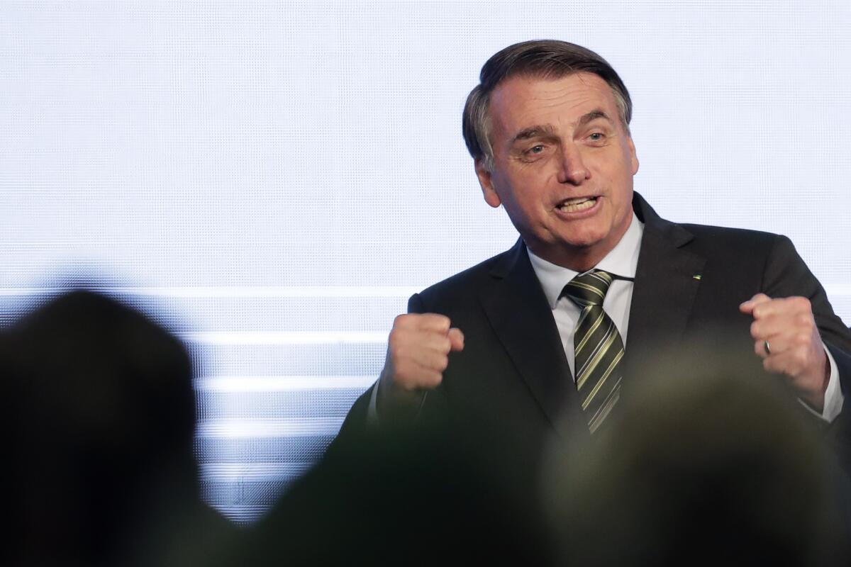 Brazilian President Jair Bolsonaro