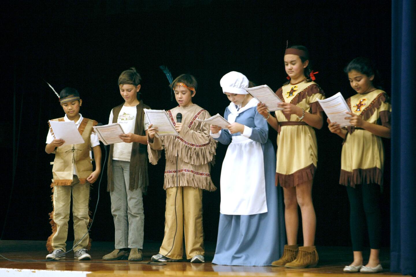 Photo Gallery: La Cañada Elementary holds annual fifth grade Thanksgiving lunch