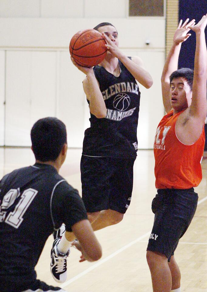 Photo Gallery: Glendale v. Poly boys summer basketball