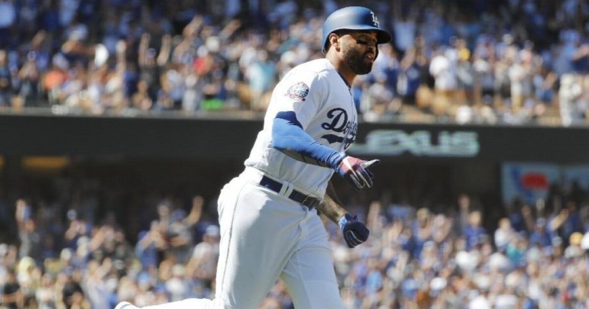 Dodgers' Matt Kemp named National League player of the month - Los Angeles  Times