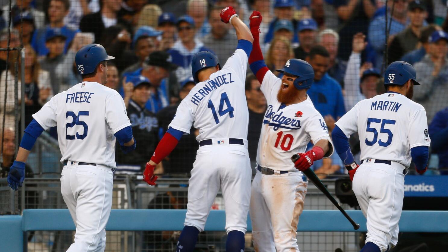 Cody Bellinger Los Angeles Dodgers Majestic Official Name & Number