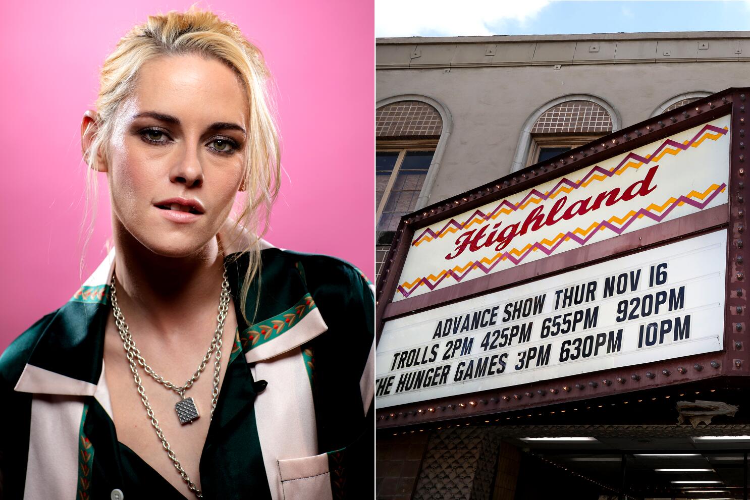 Kristen Stewart buys historic Highland Park movie theater - Los Angeles Times
