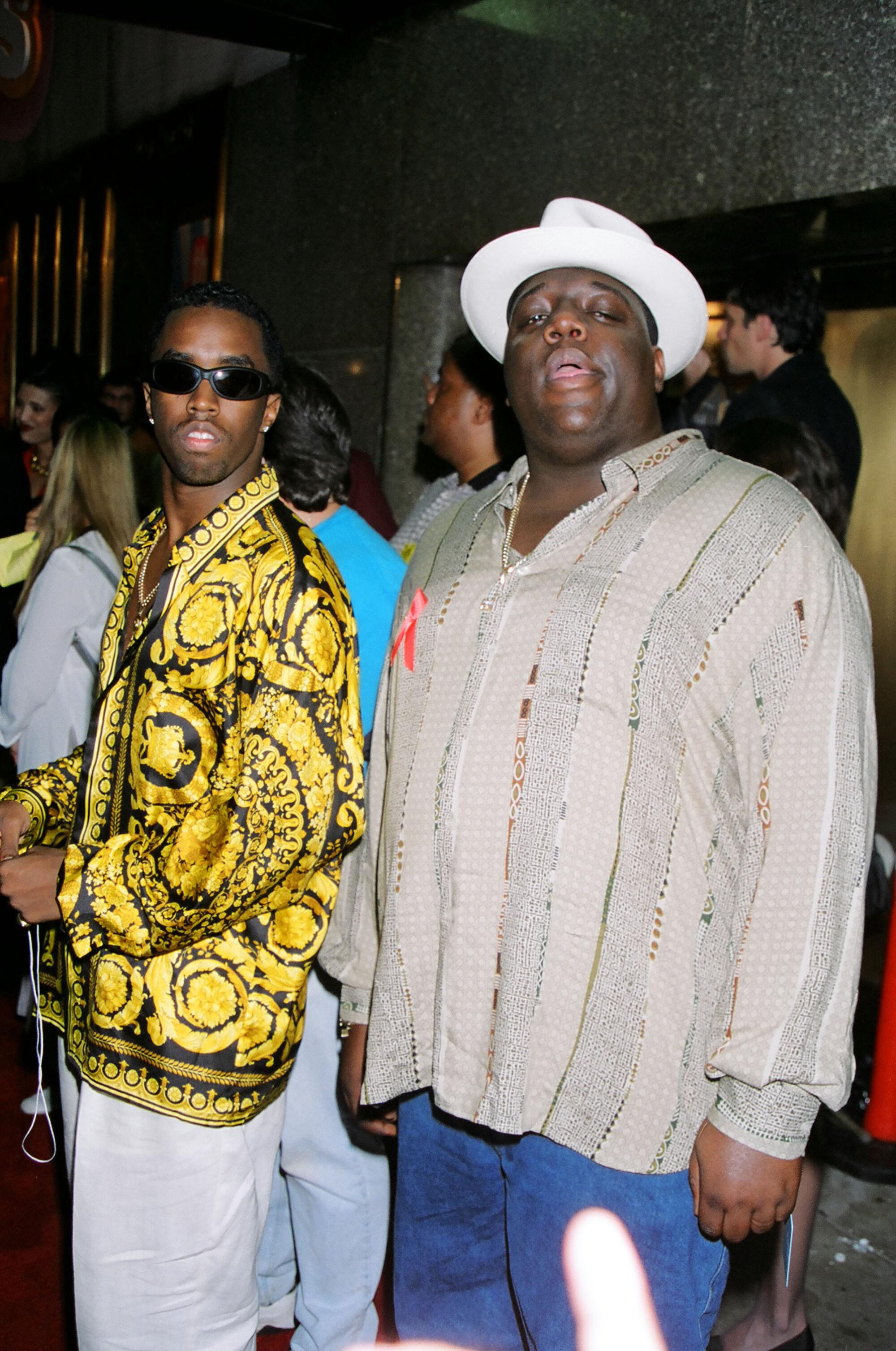 Sean Combs and The Notorious B.I.G..