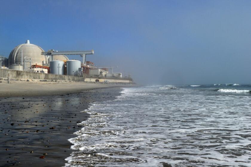 The San Onofre nuclear power plant closed in 2013 because of faulty steam generators.