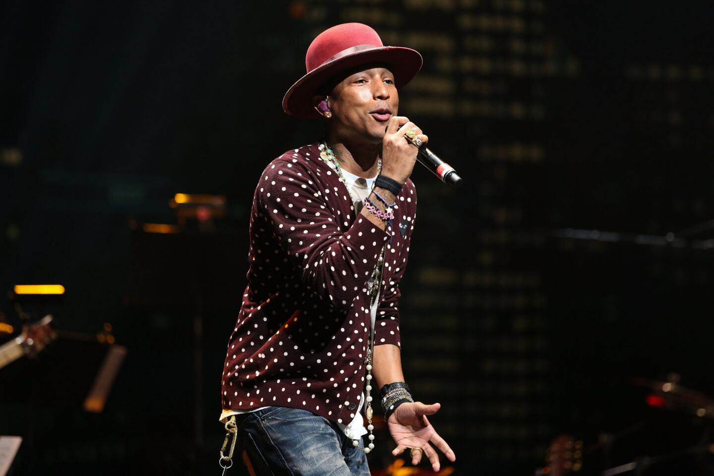 Pharrell - 7 Grammy Award Wins - Grammys Hall Of Fame: Which Stars