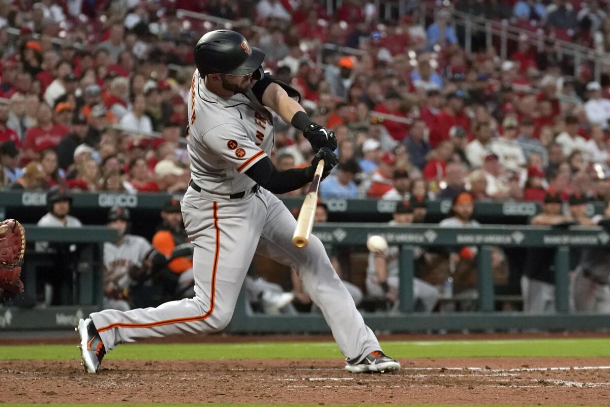 Mitch Haniger Solo Home Run (5)  San Francisco Giants 2023 