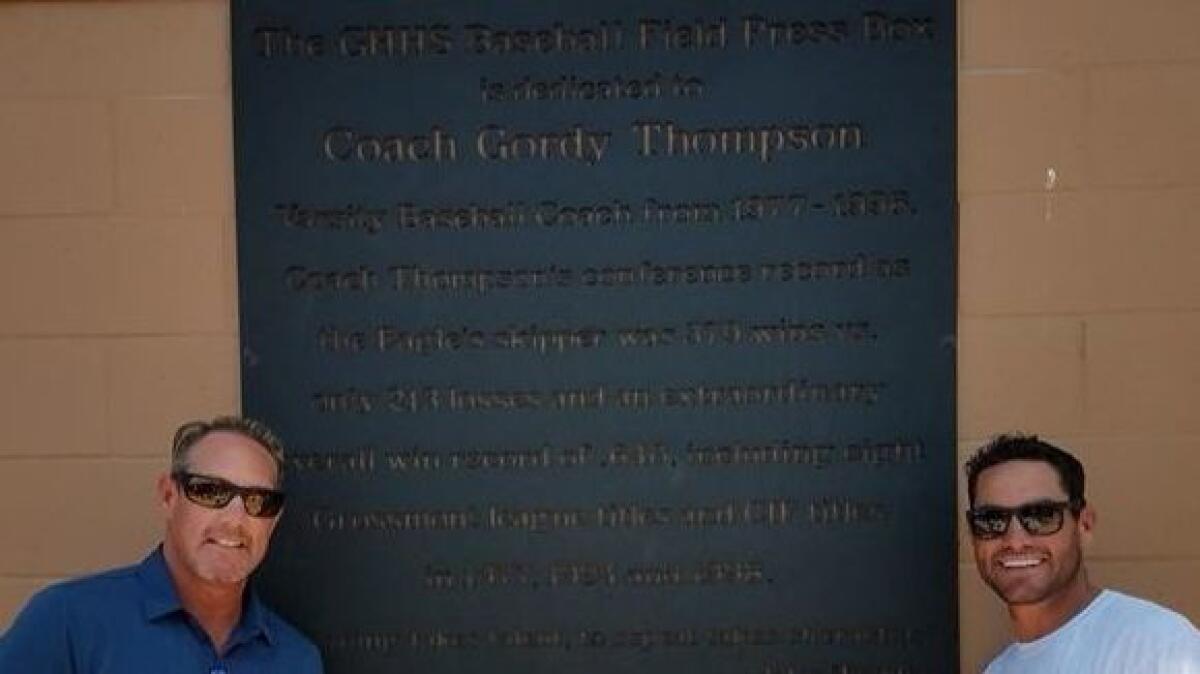 Locals celebrate life of Gordy Thompson, longtime educator, coach at  Granite Hills - The San Diego Union-Tribune
