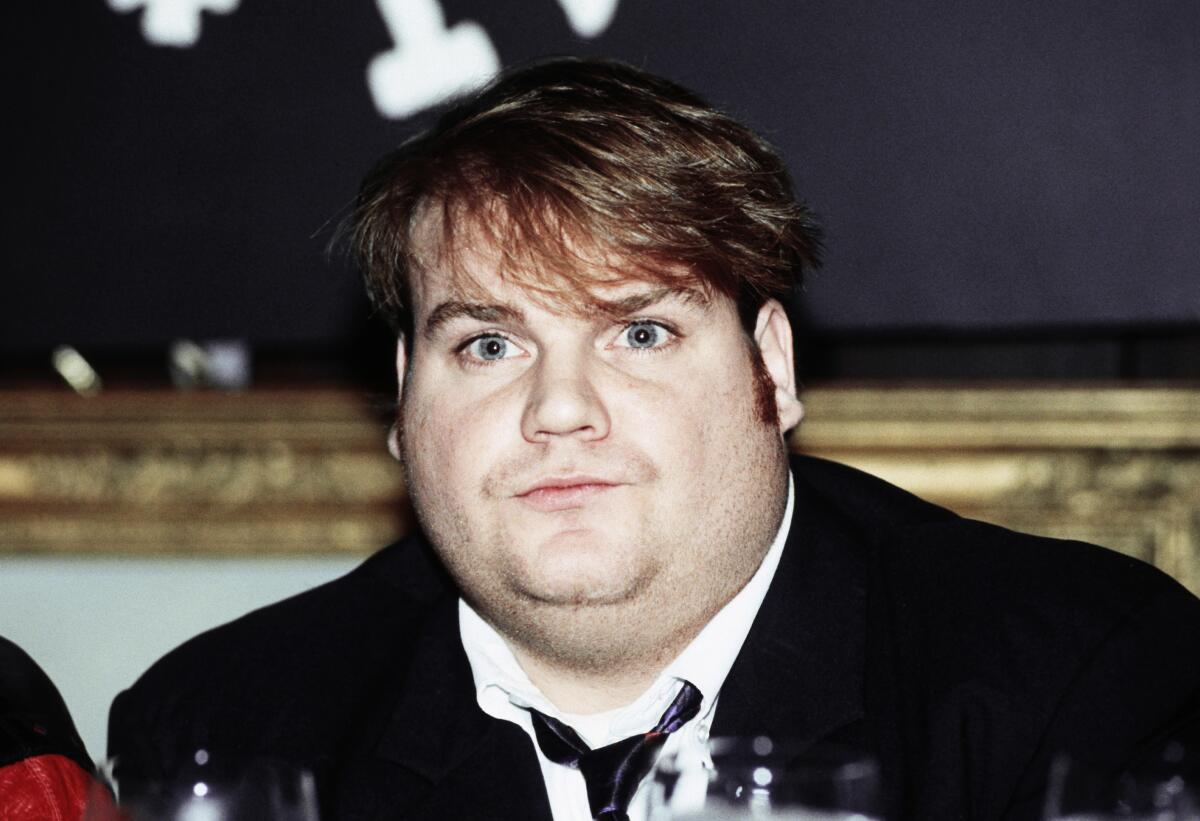 Comedian Chris Farley