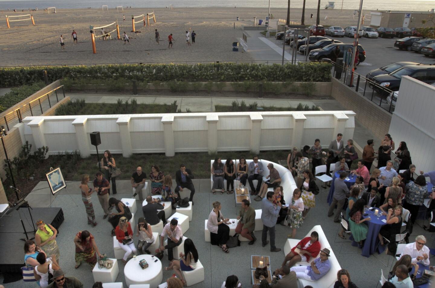 Young Literati party at the Annenberg Beach House