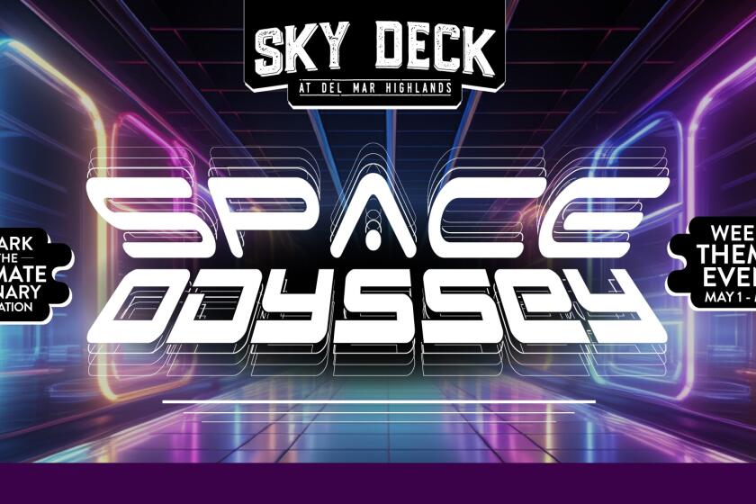 The Space Odyssey celebration will be held at Sky Deck this month.