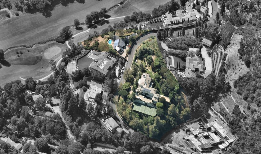 Elon Musk’s Bel-Air homes