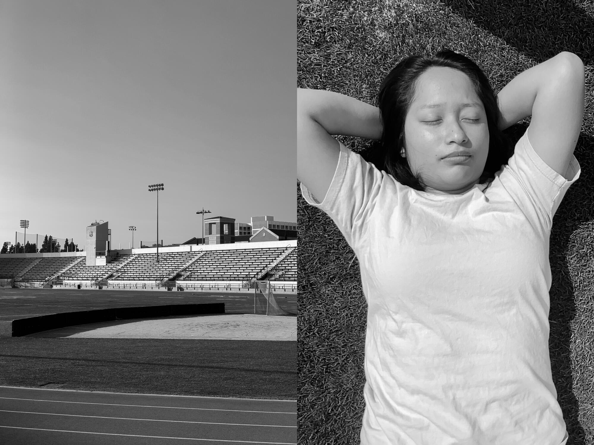 University of Southern California on Aug. 21, in Los Angeles, CA. UC Riverside student Jasmine Gaspar on Aug. 17.