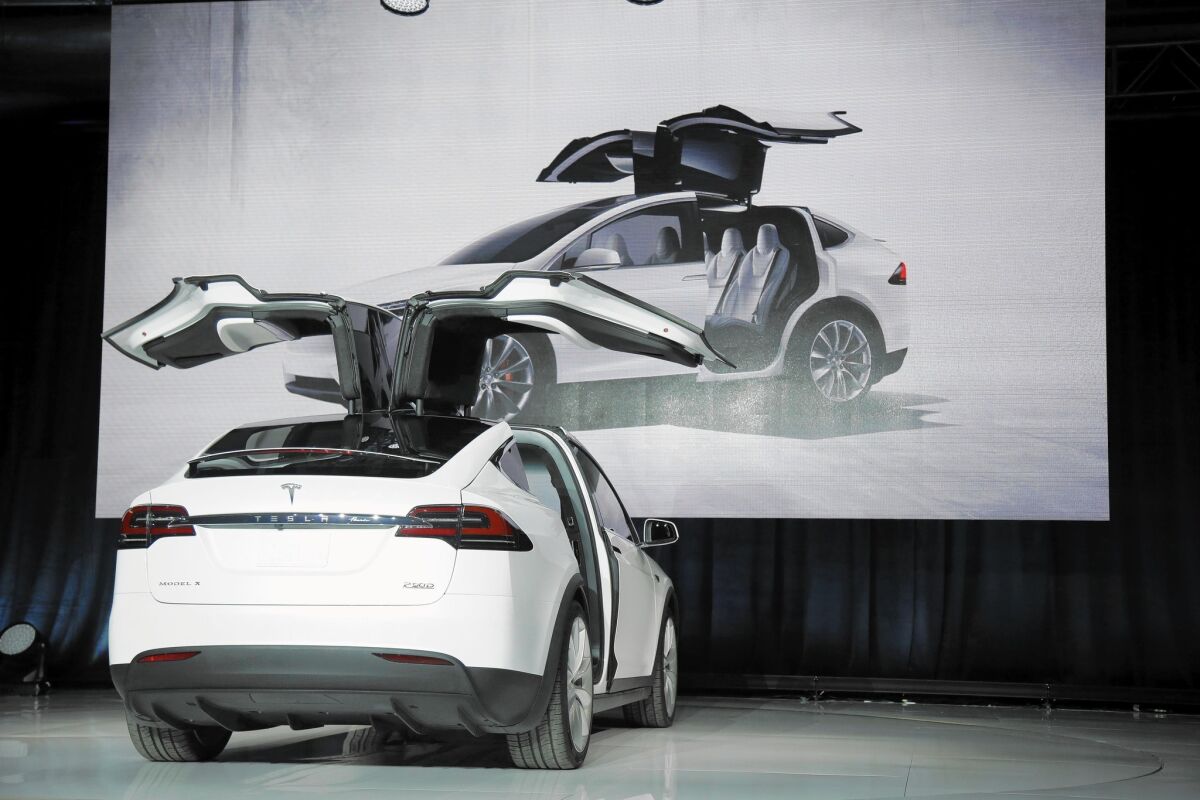 A small business owner with substantial federal tax exposure could place an order for Tesla's new seven-seater Model X and collect up to $35,000 in tax and government rebate benefits.