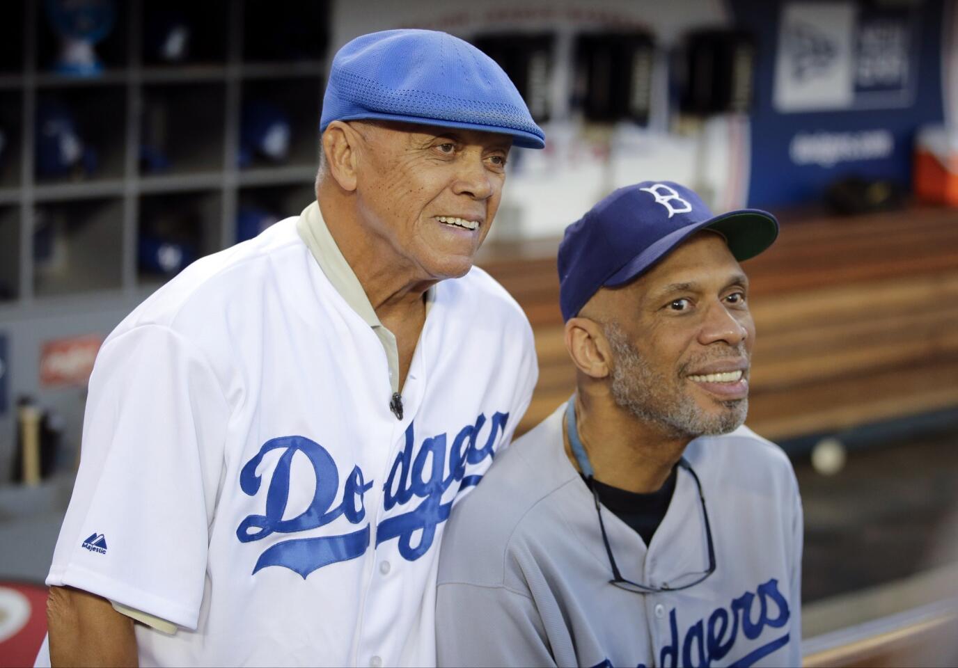 Maury Wills, Kareem Abdul-Jabbar