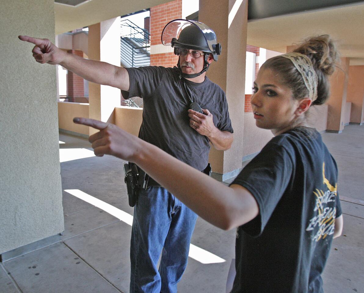 Photo Gallery: Burbank Police and Fire run gunman scenarios at Burbank High School