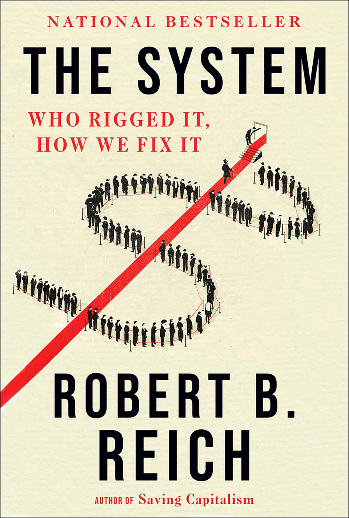 Book cover for "The System: Who Rigged It, How We Fix It" by Robert B. Reich.