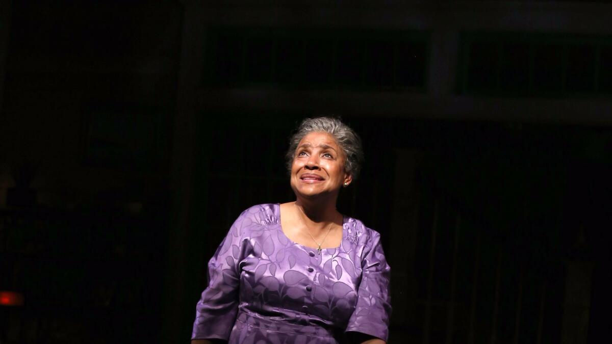 Phylicia Rashad in "Head of Passes" at the Mark Taper Forum.