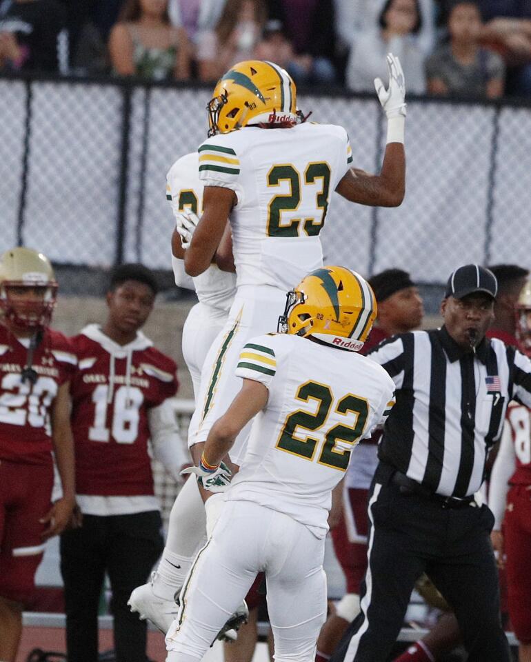 Photo Gallery: Edison vs. Oaks Christian in non-league football