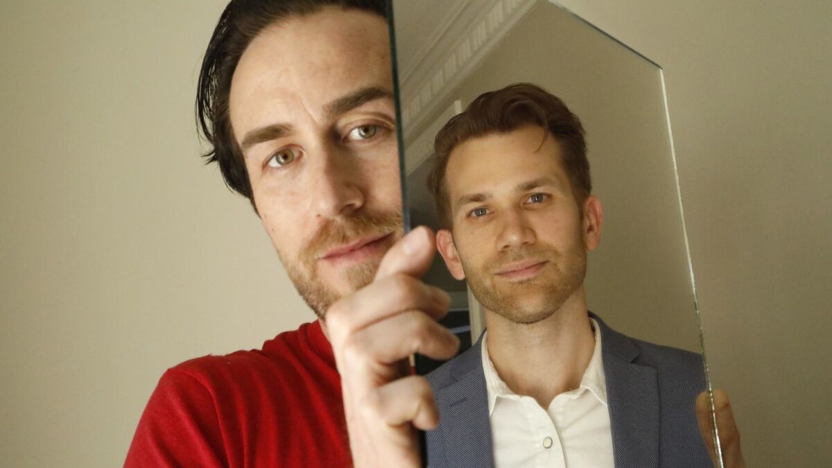 Filmmakers Justin Benson, left, and Aaron Moorhead's latest collaborative effort is the movie, "The Endless."