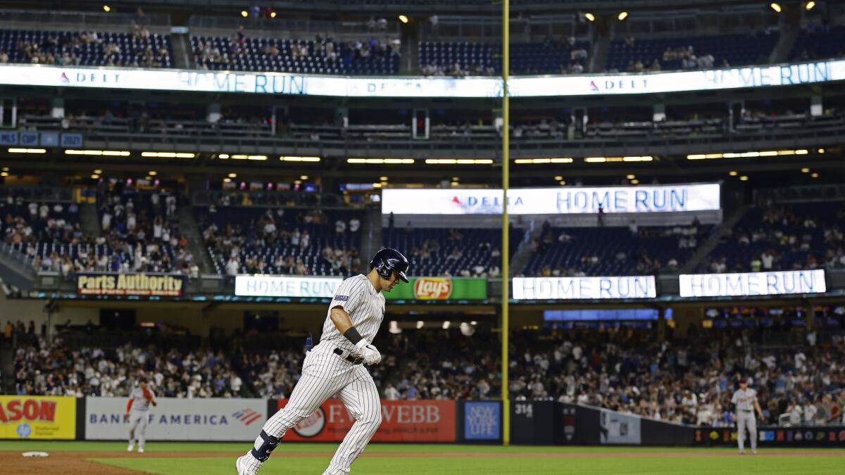 Fan who once caught homer at Yankee Stadium takes professional at