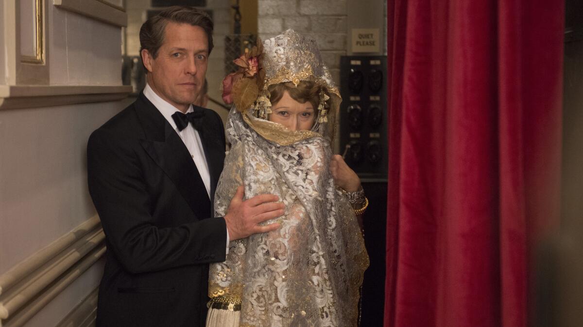 Meryl Streep and Hugh Grant in 'Florence Foster Jenkins.' (Nick Wall / Paramount Pictures)