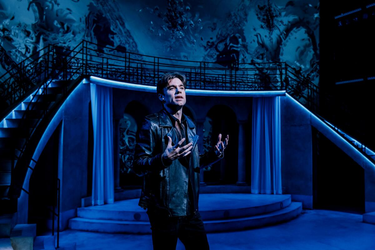 Patrick Ball in 'Hamlet' at the Mark Taper Forum.